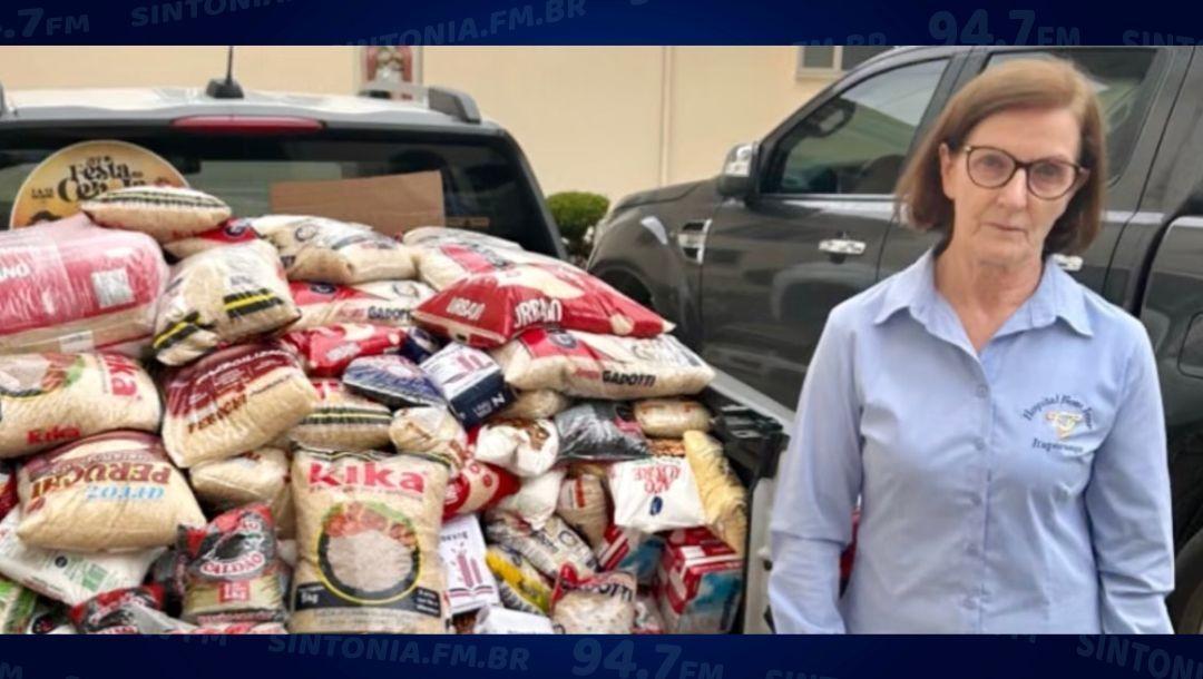 Corrida e Caminhada pela Vida destina mais de 700kg de alimento ao HBJ