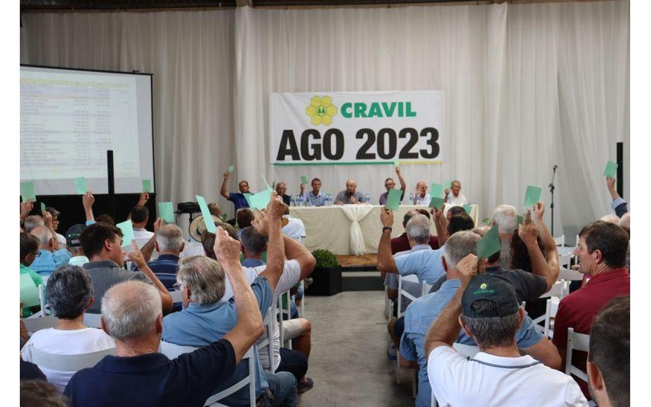 Cravil apresenta números de 2022 e elege nova diretoria