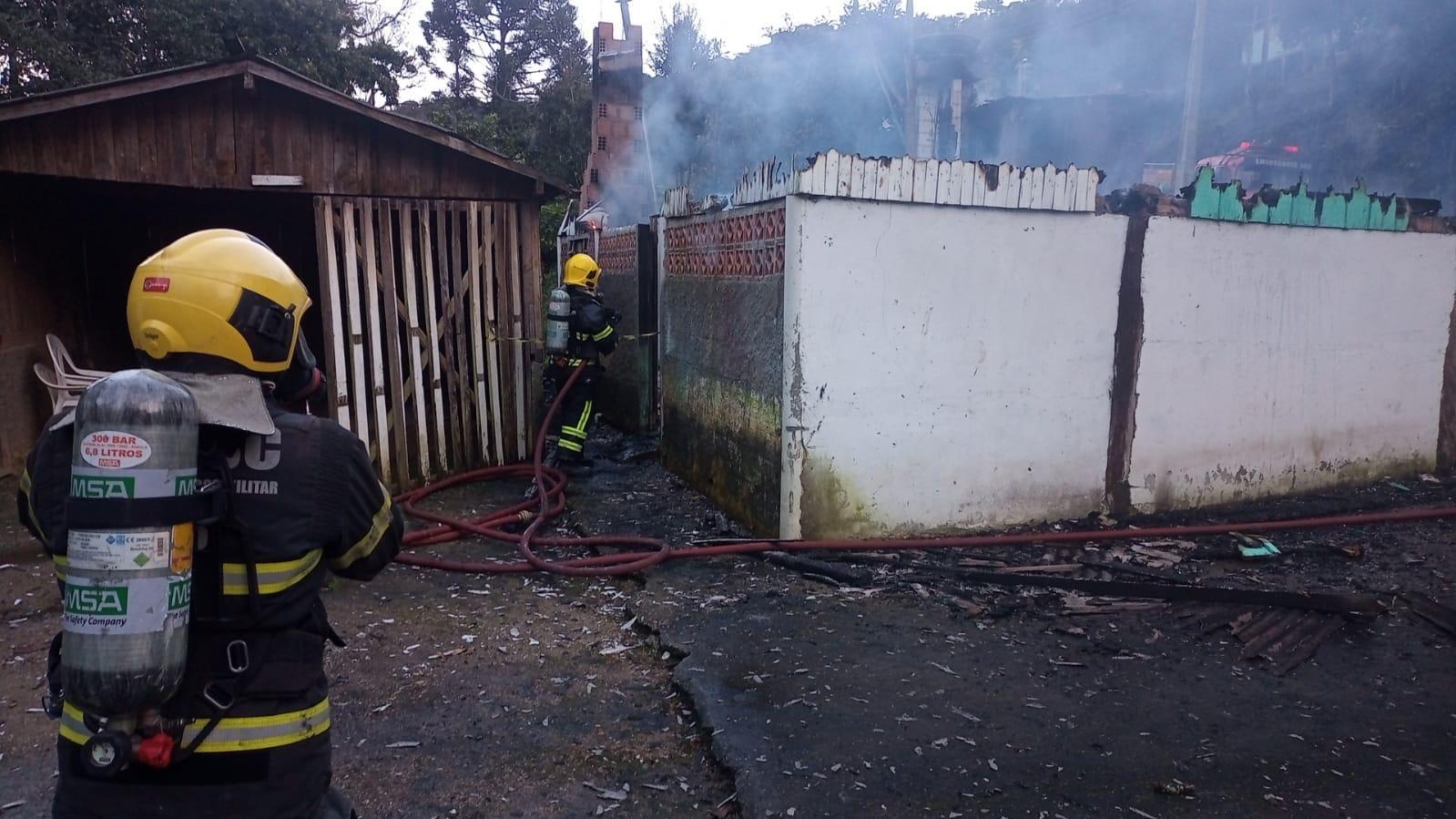 Criança morre em incêndio em residência de Alfredo Wagner