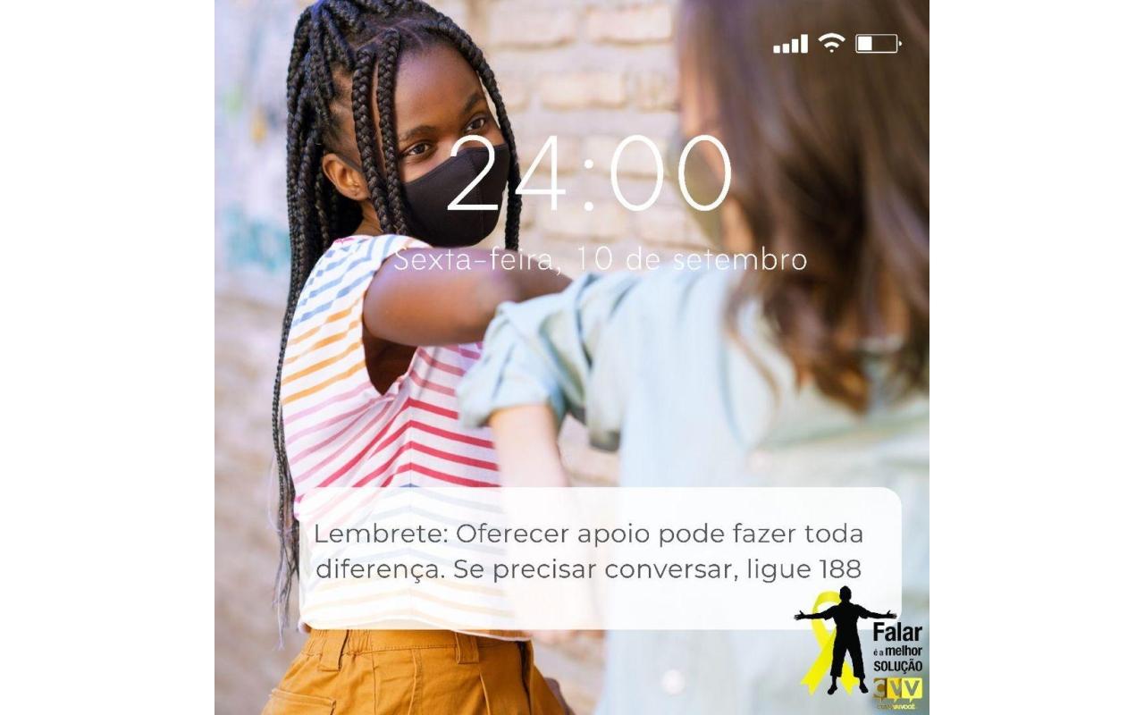 Centro de Valorização da Vida de Rio do Sul realiza ações referentes ao Setembro Amarelo