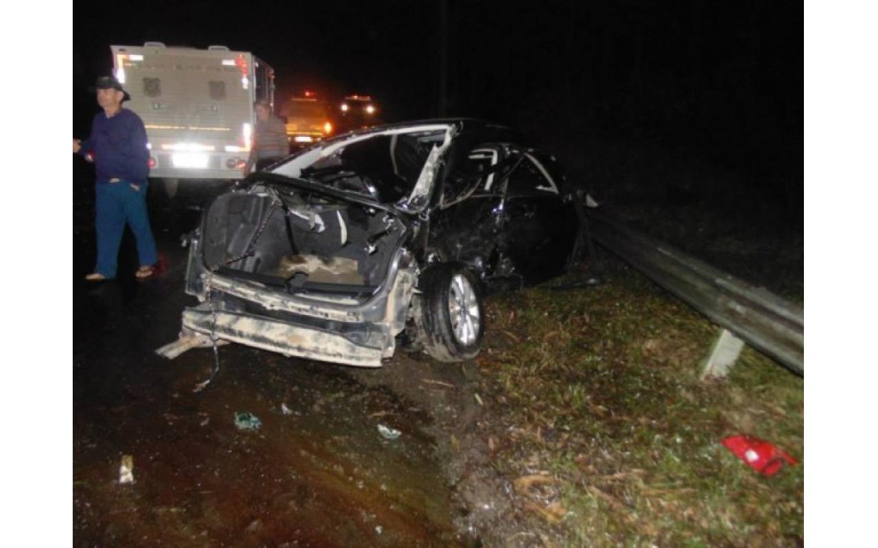 Homem de 26 anos morre em acidente de trânsito na BR-470 em Ibirama