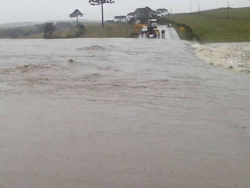 Barragem de PCH rompe e cidade de Arvoredo é evacuada 