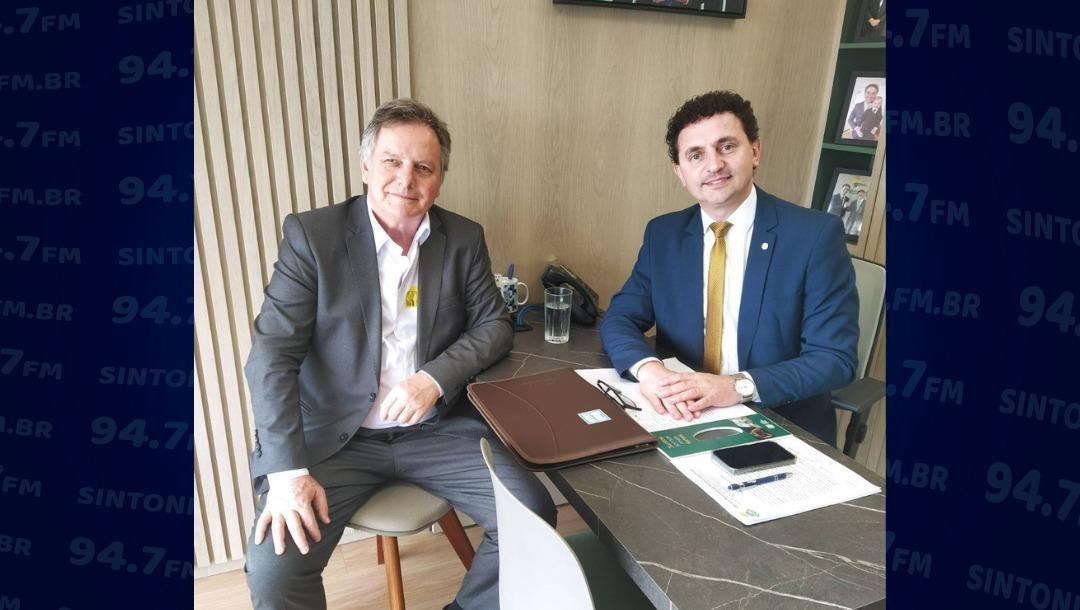 De Brasília, prefeito de Vidal Ramos destaca agenda e o avanço de projetos que aguardam liberação