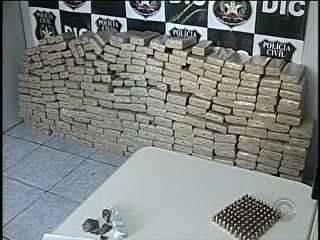 Cerca de 300 quilos de maconha são apreendidos no Oeste catarinense