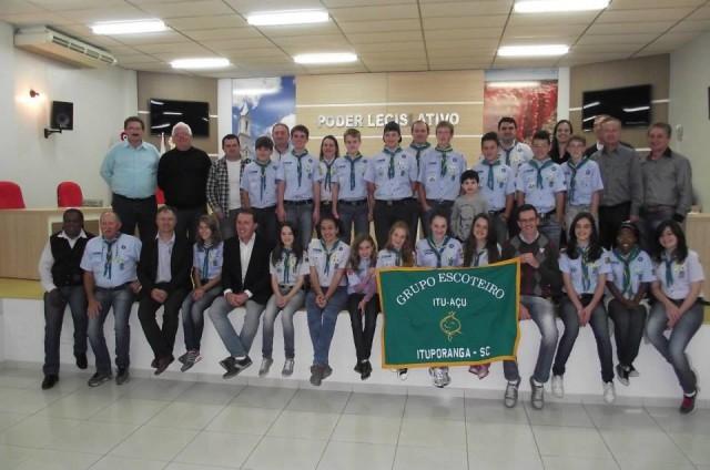 Semana dos escoteiros é comemorada com atividades em Ituporanga