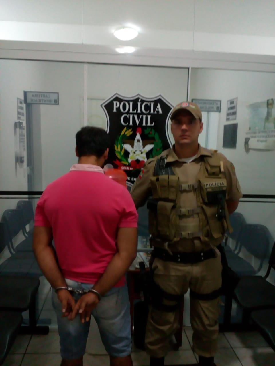 Depois de bater na própria mãe, homem é preso em Alfredo Wagner