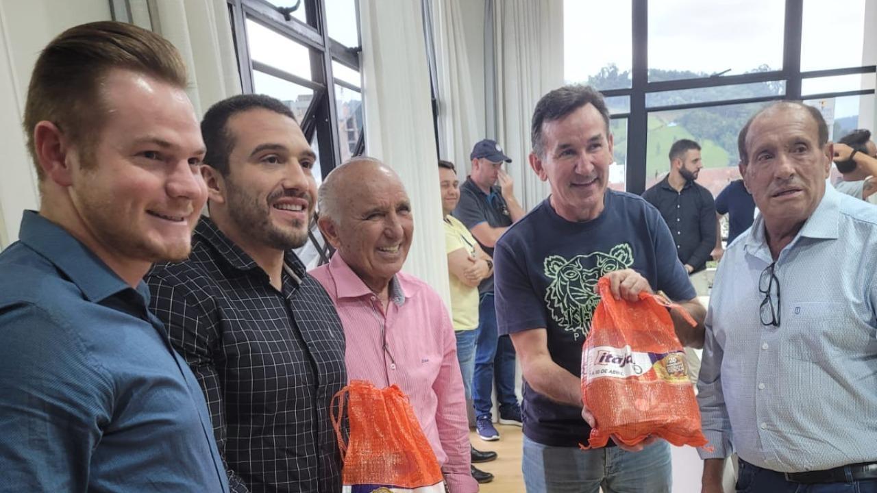 Deputados Jorge Goetten e Oscar Gutz se comprometem em destinar recursos para obras em Ituporanga