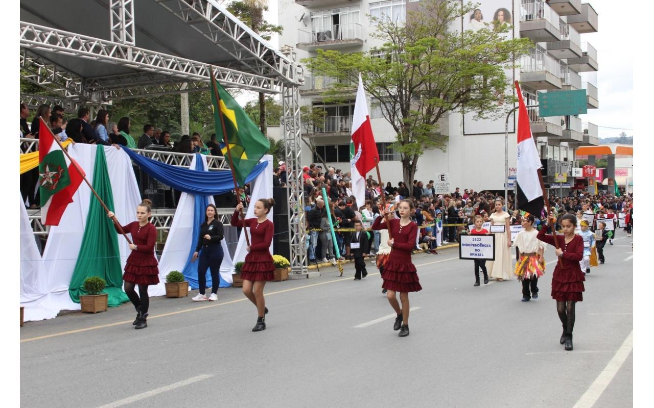 Desfile Cívico de 7 de setembro em Ituporanga neste ano terá uma novidade