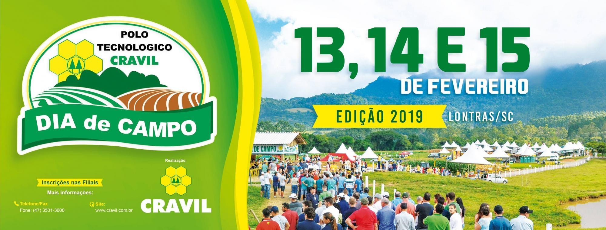 Dia de Campo da Cravil é realizado em Lontras