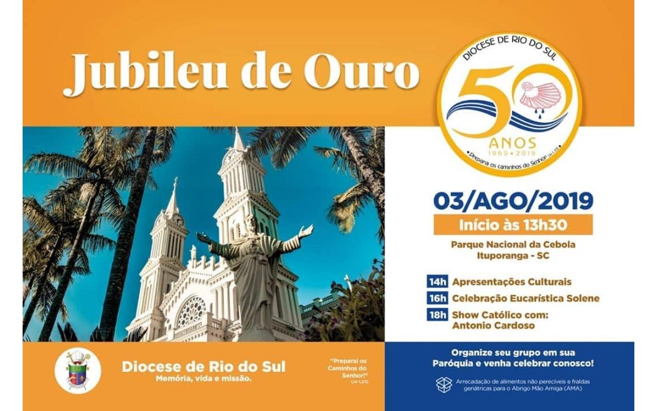 Diocese de Rio do Sul celebra 50 anos com evento especial em Ituporanga