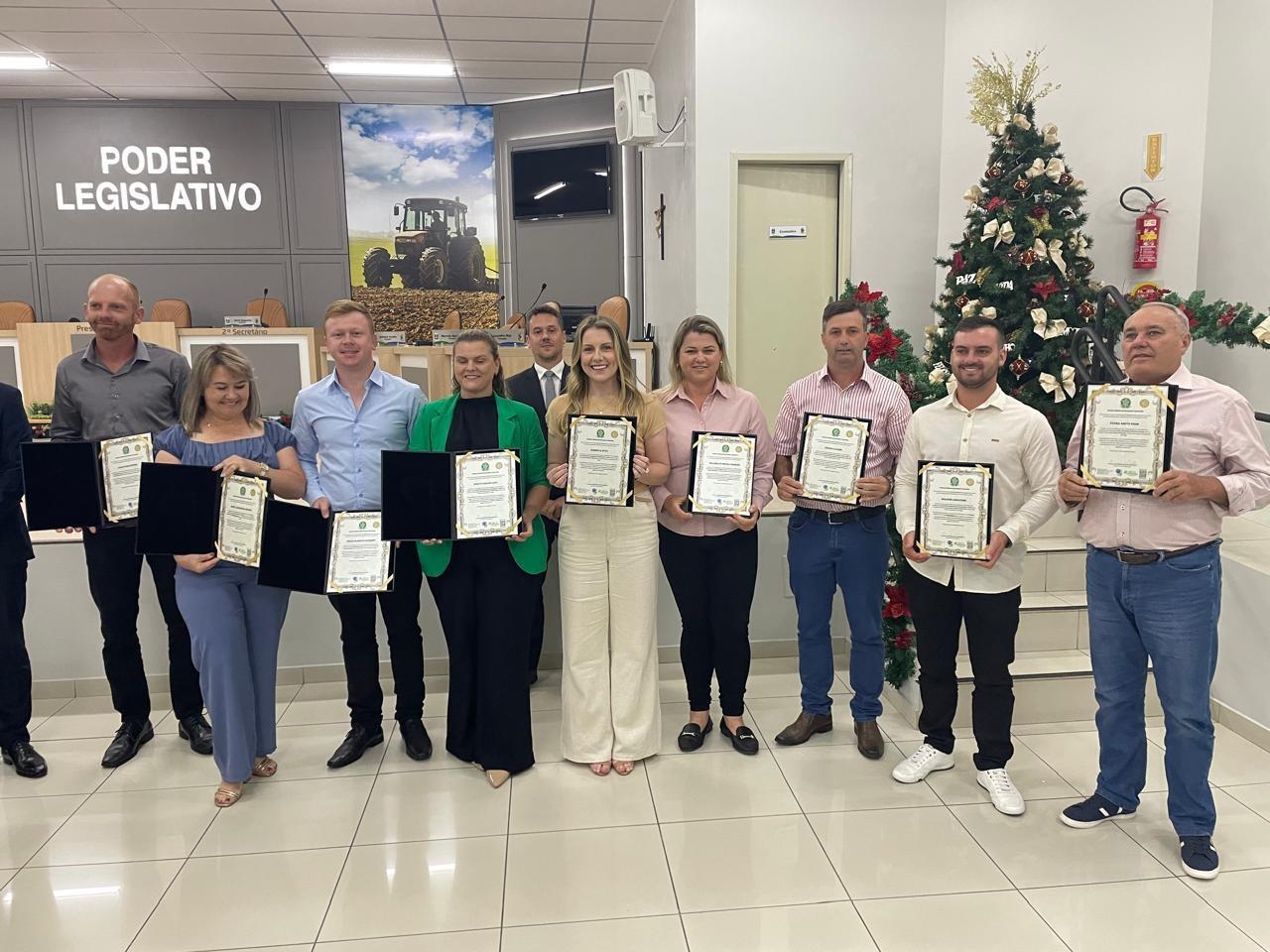 Diplomação oficial dos eleitos para o mandato 2025/2028 de Leoberto Leal
