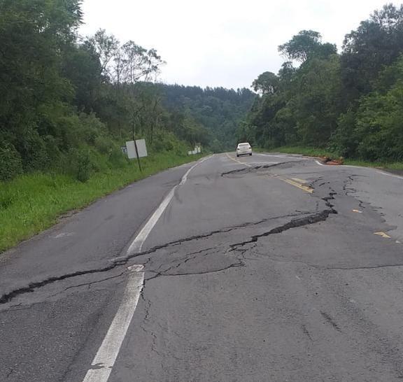 DNIT alerta para interdição total da BR-470/SC em Pouso Redondo