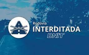 DNIT alerta para interdição total de trecho da BR-470 neste domingo