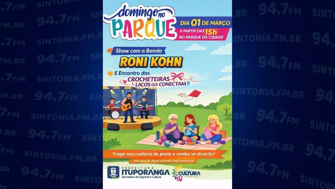 Domingo no Parque é neste dia 1º em Ituporanga