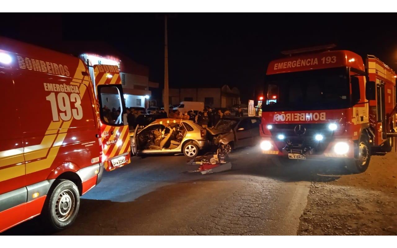 Duas pessoas morrem em acidente na SC-350, em Ituporanga