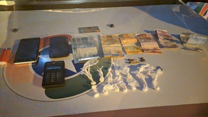 Dupla é presa suspeita de tráfico de drogas em Ituporanga 