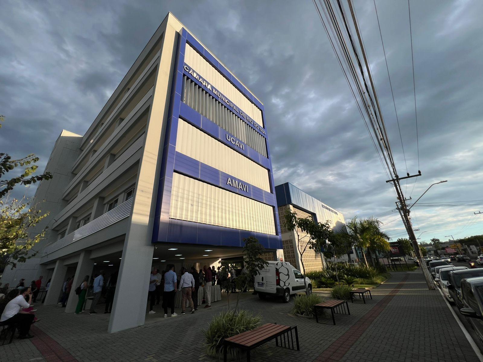 Edifício das Entidades é inaugurado e marca nova fase de integração no Alto Vale