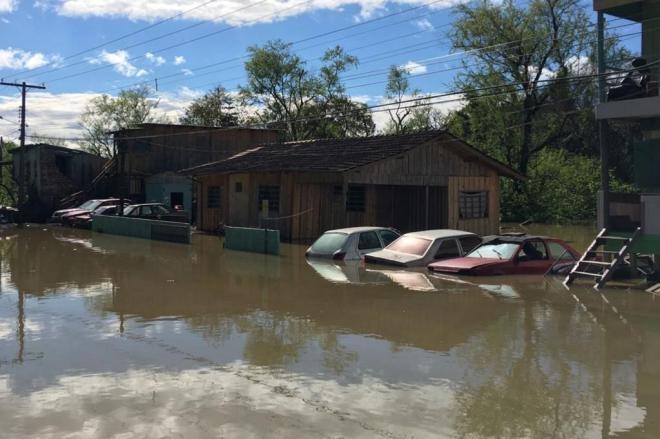 Em cinco dias, cidades de SC registram volume de chuva esperado para um mês