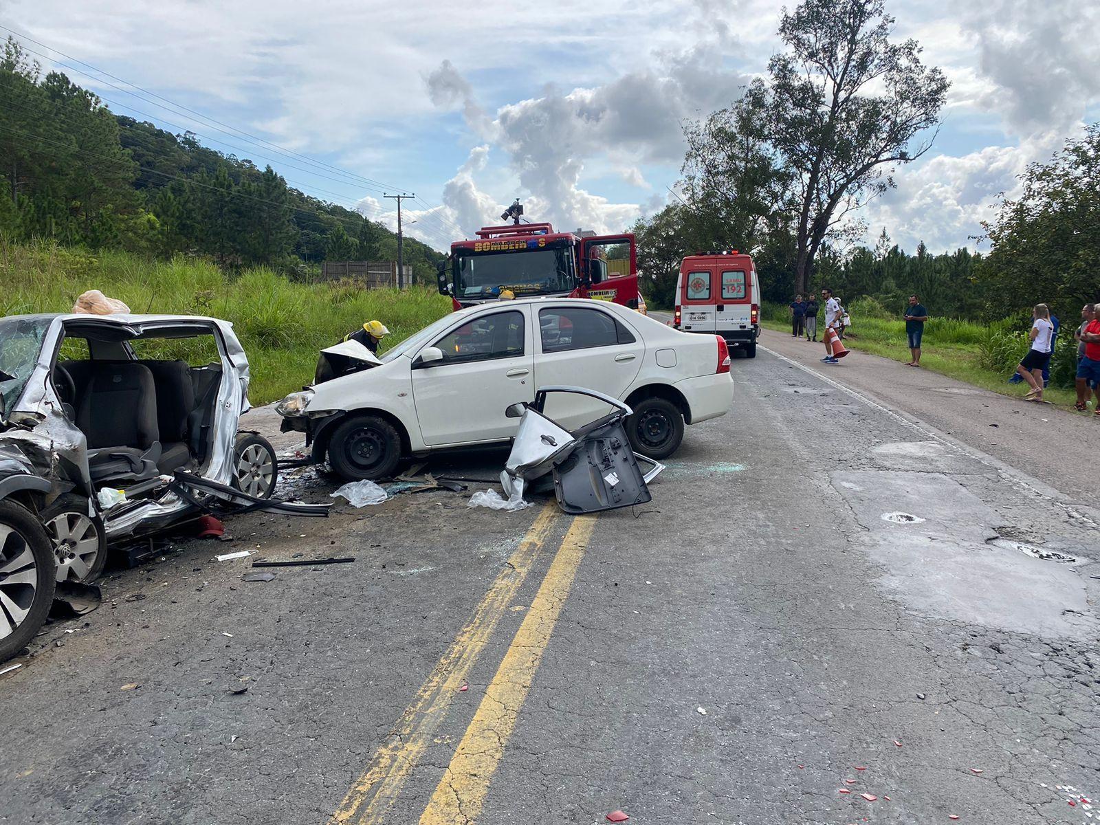 Empresária do Alto Vale morre em grave acidente na Br-470