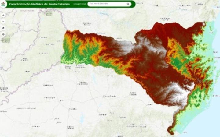 Epagri/Ciram lança portal com informações geográficas de Santa Catarina