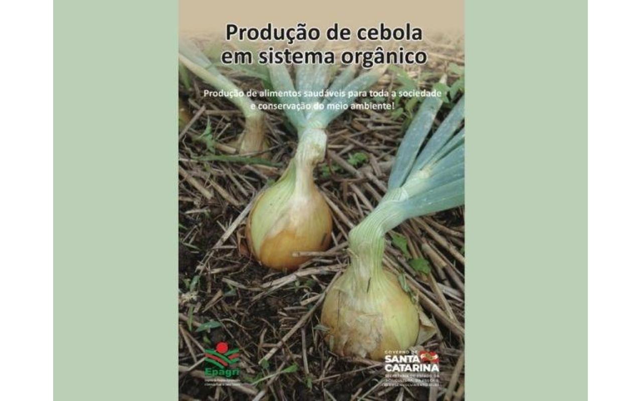 Epagri de Ituporanga lança cartilha sobre produção de cebola orgânica
