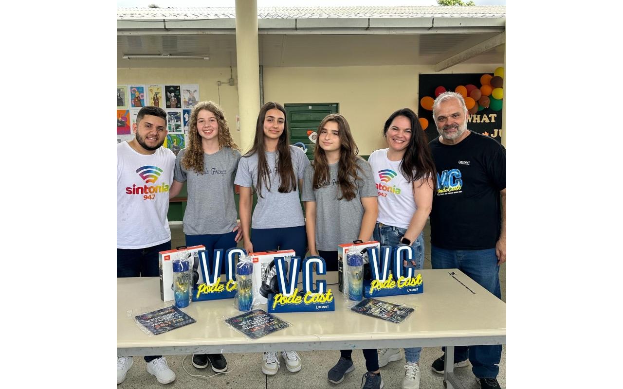 Escola de Ituporanga e Rádio Sintonia conquistam prêmio em promoção da ACAERT