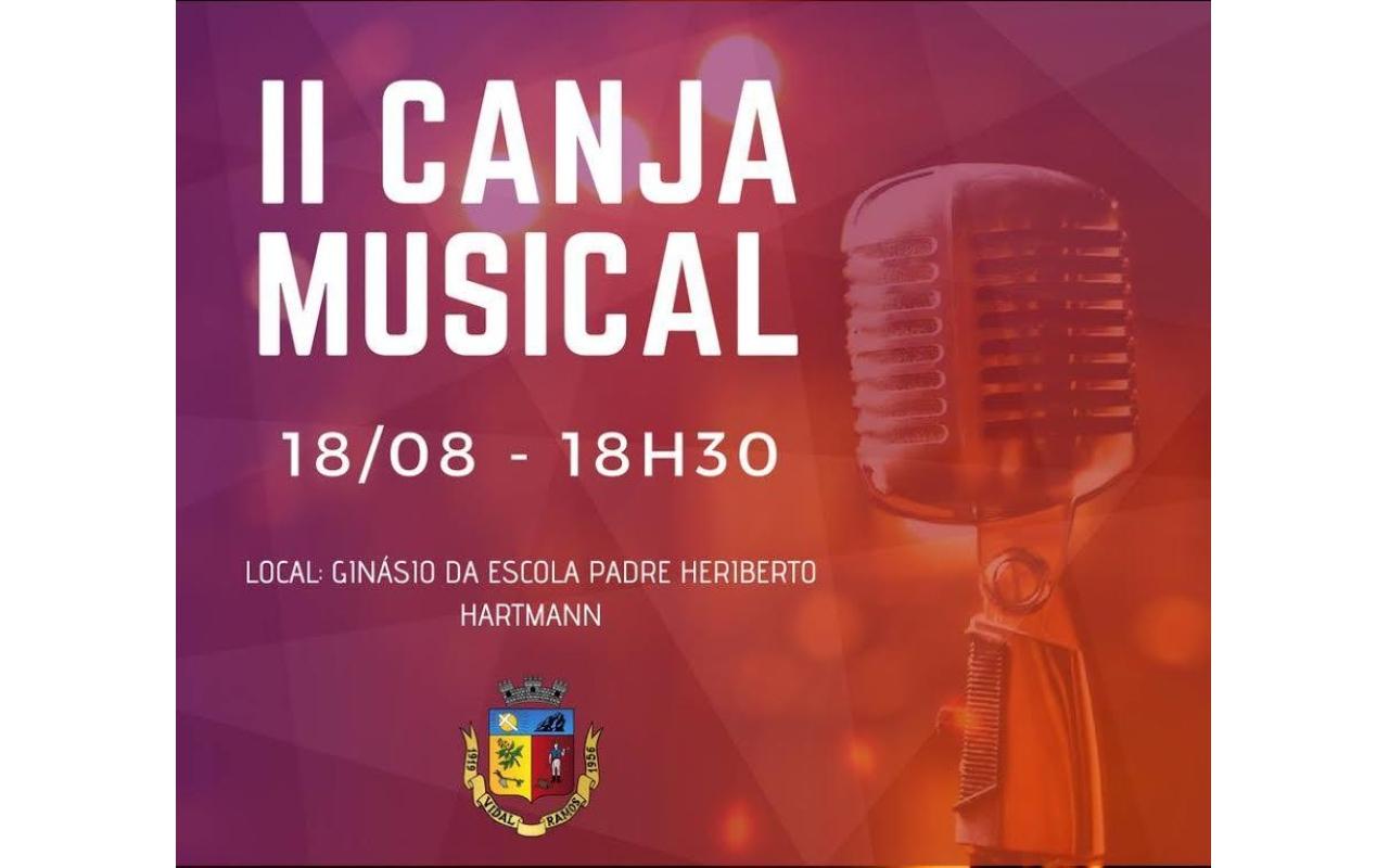 Escola de Música de Vidal Ramos prepara a II Canja Musical