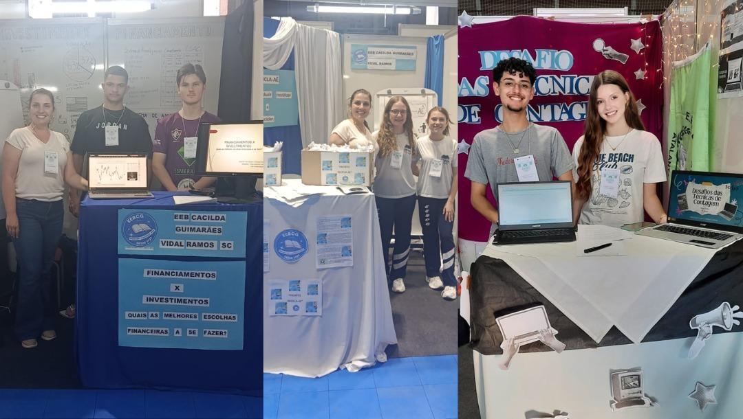 Escolas da região participam da 40ª Feira Catarinense de Matemática em Pouso Redondo