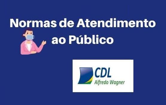 Estabelecimentos comerciais de Alfredo Wagner reabrem as portas e recomendam utilização de máscaras