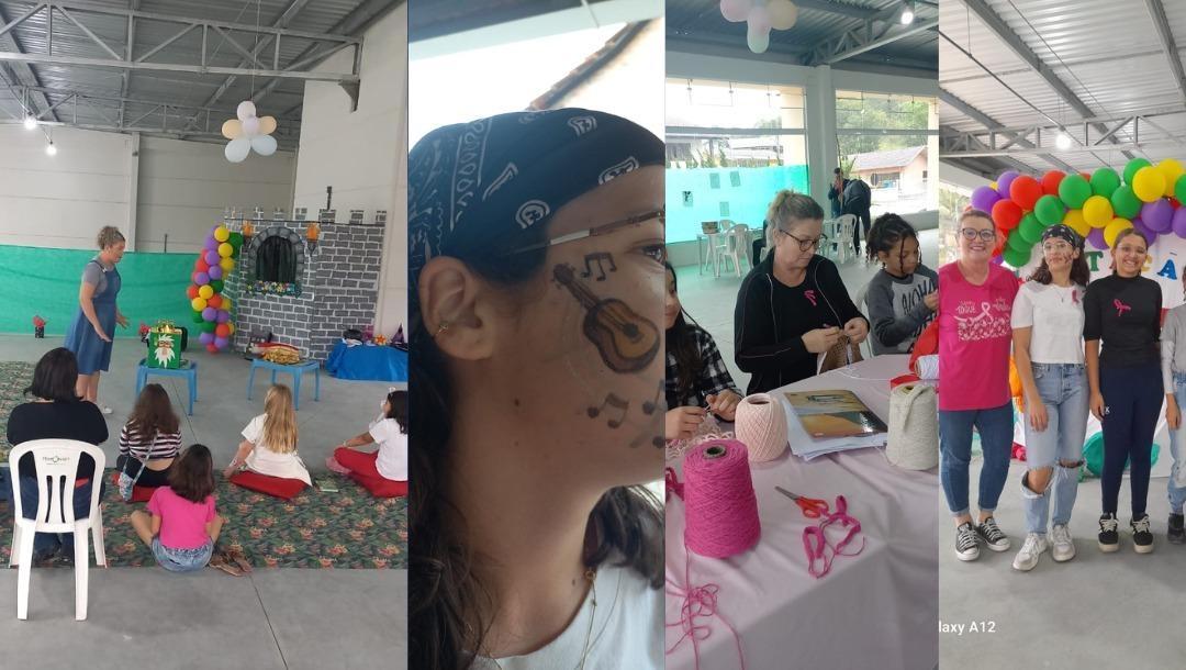 Estação Cultural movimenta semana das crianças e gera novas matrículas em oficinas de Ituporanga