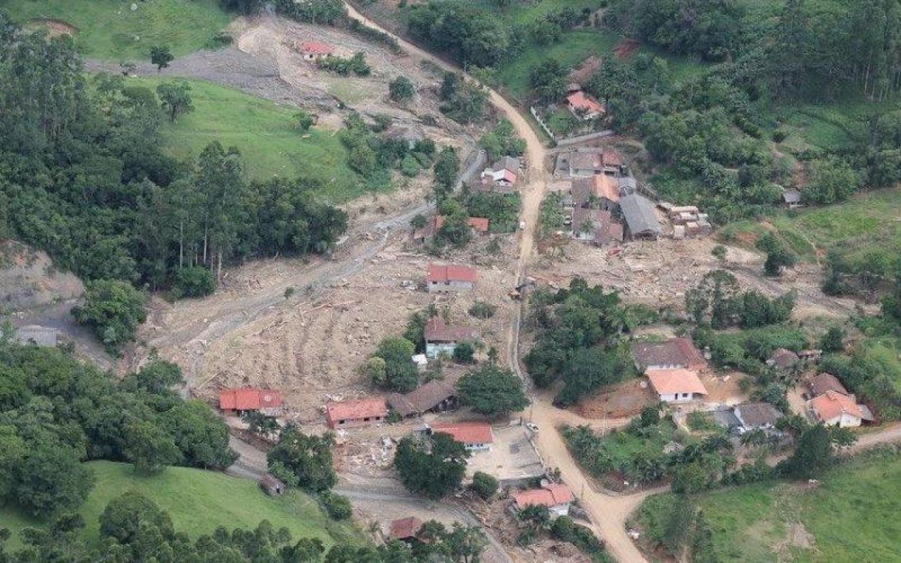 Estado reconhece calamidade pública em três cidades do Alto Vale do Itajaí