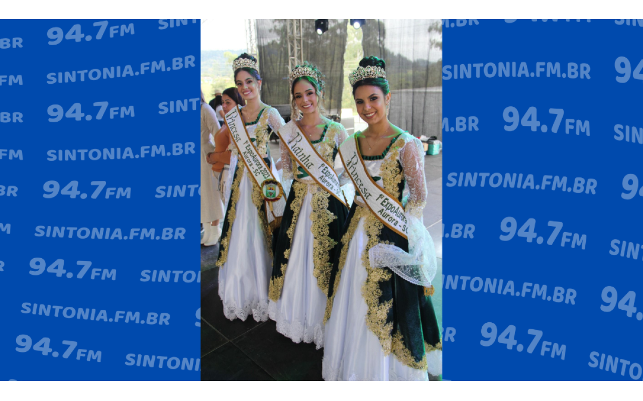 Estão abertas as inscrições para a realeza da 2ª ExpoAurora