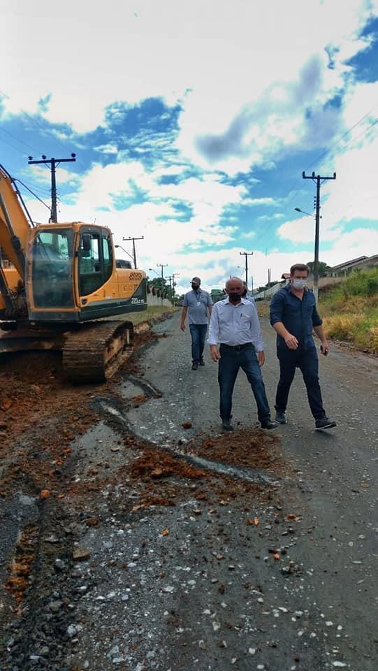 Estrada de acesso ao Rio Novo fica interditada para obras em Ituporanga