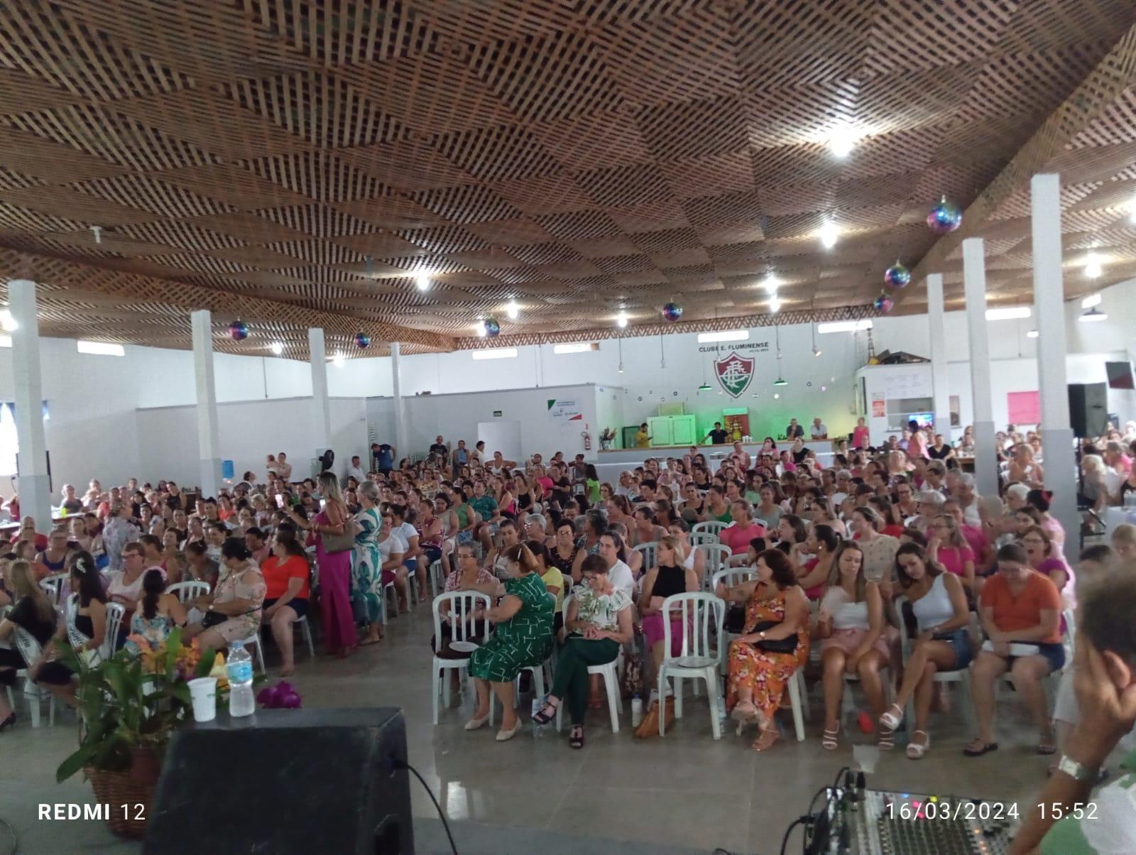 Evento especial para as mulheres de Vidal Ramos é sucesso