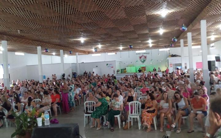 Evento especial para as mulheres de Vidal Ramos é sucesso