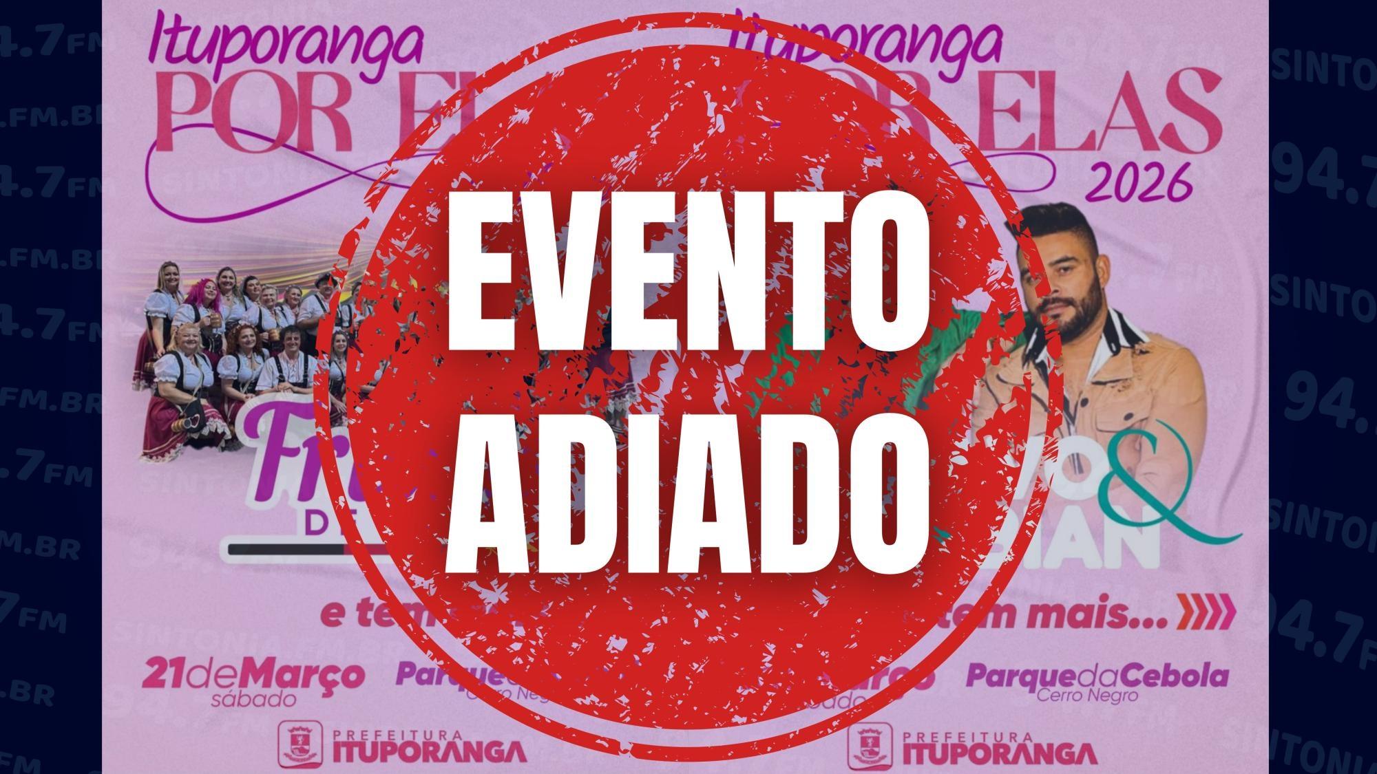 Evento "Ituporanga por Elas" é adiado devido ao racionamento de combustível