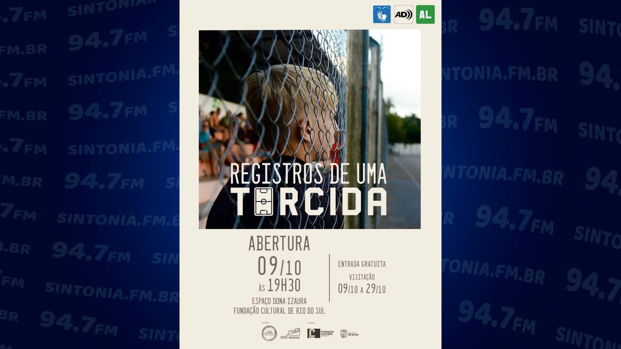 Exposição com fotos da torcida do Santa Catarina Clube ocorre nesta semana em Rio do Sul