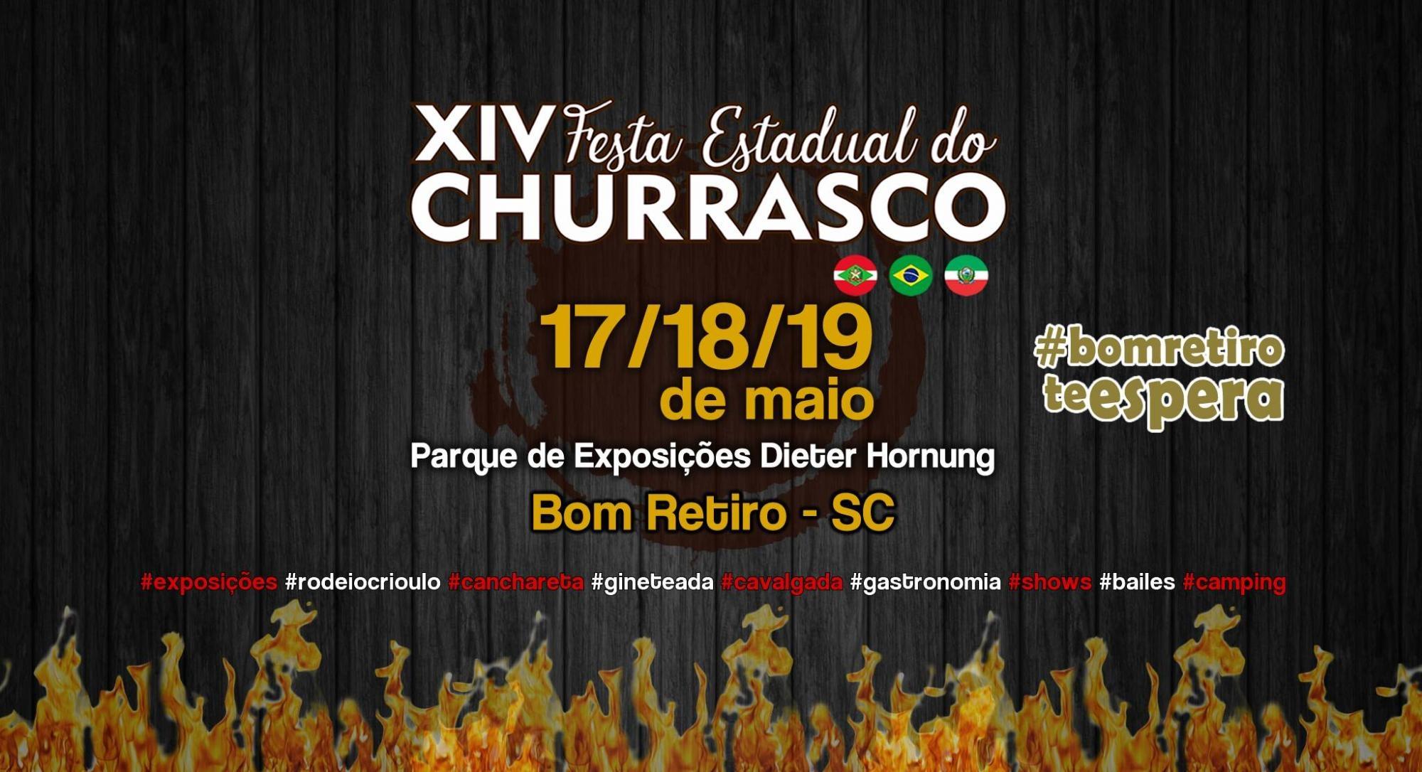 Faltam menos de 15 dias para a Festa do Churrasco em Bom Retiro