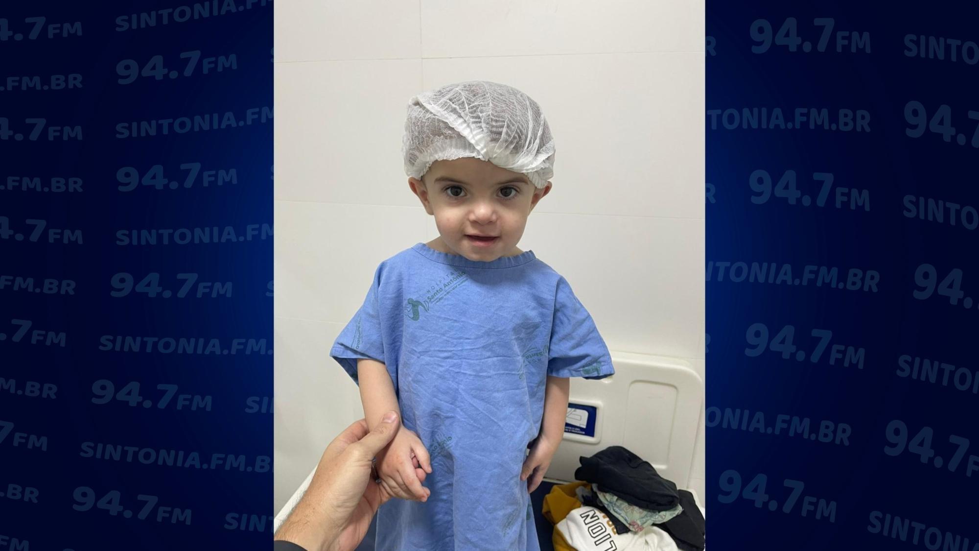 Família de Ituporanga pede ajuda para comprar sonda para menino de 4 anos