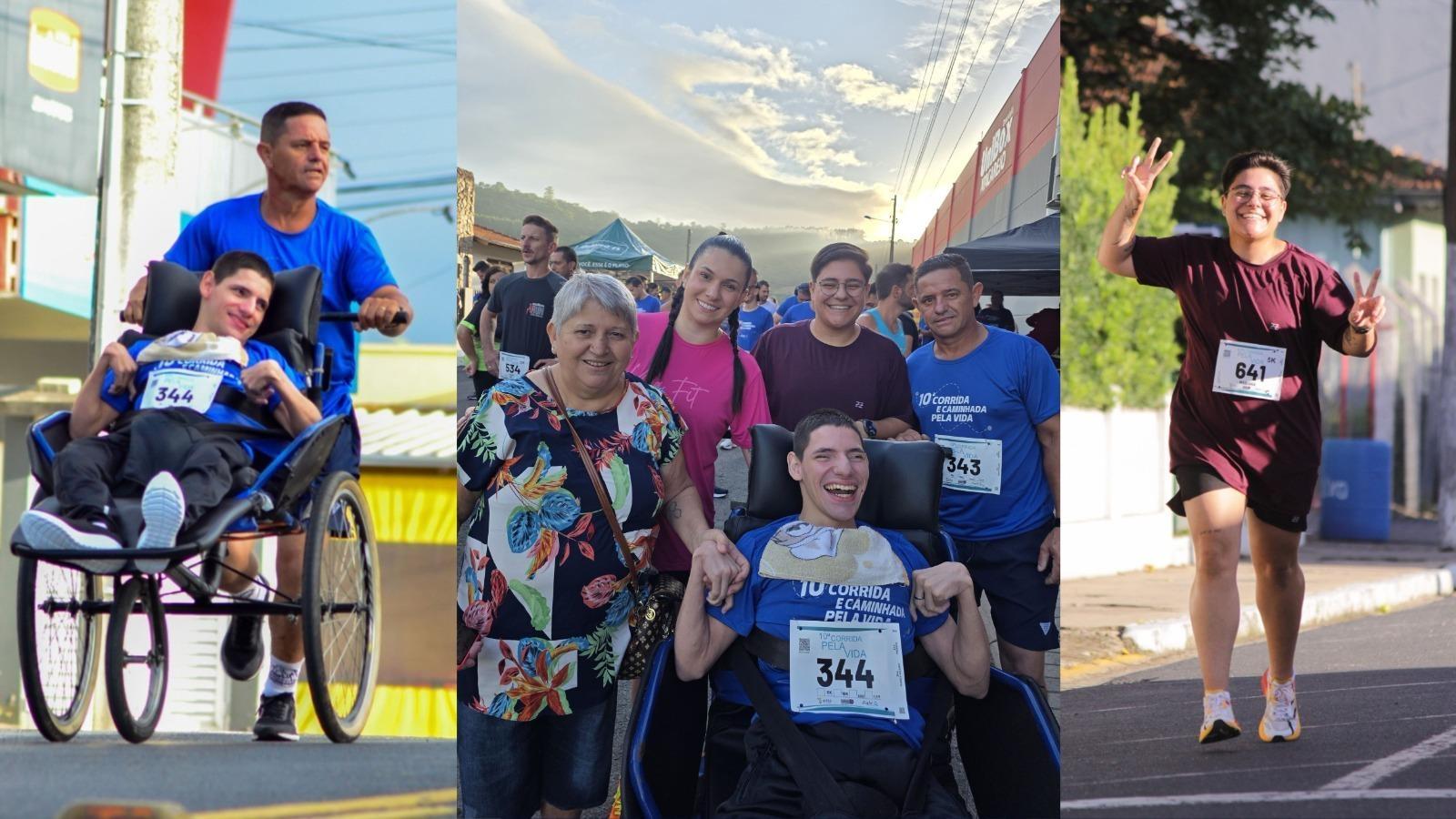 Família de Ituporanga transforma corrida em paixão e momentos de inclusão