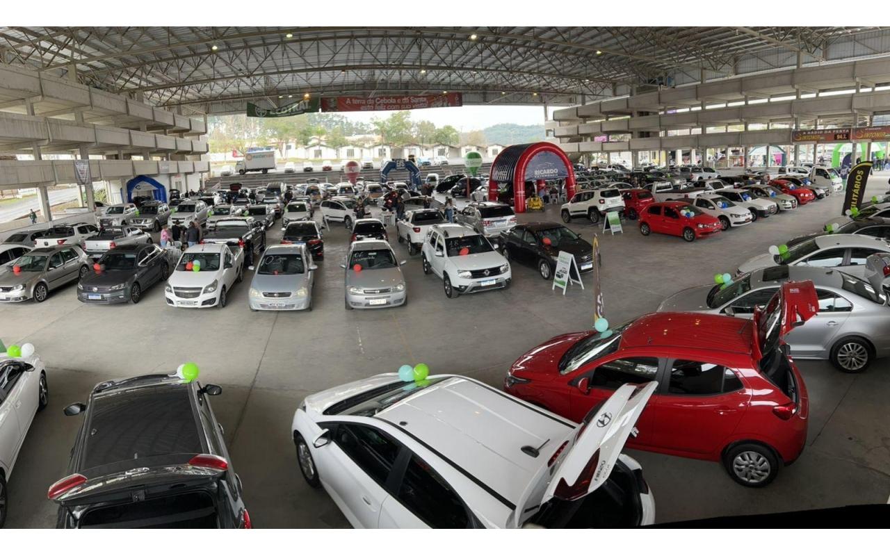 Feirão do automóvel em Ituporanga movimenta mais de R$ 1,5 milhão em vendas no fim de semana