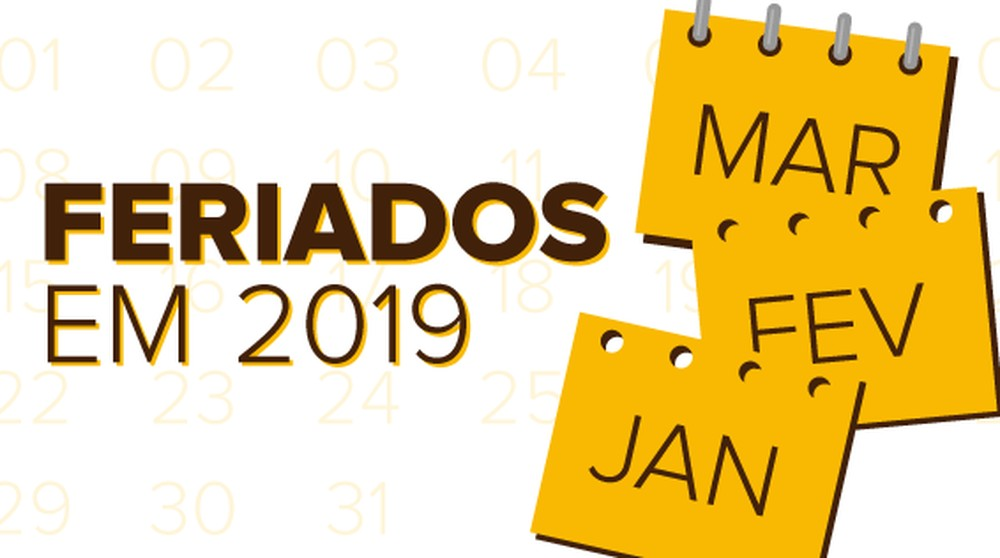 Feriados e pontos facultativos da administração federal em 2019: governo divulga lista