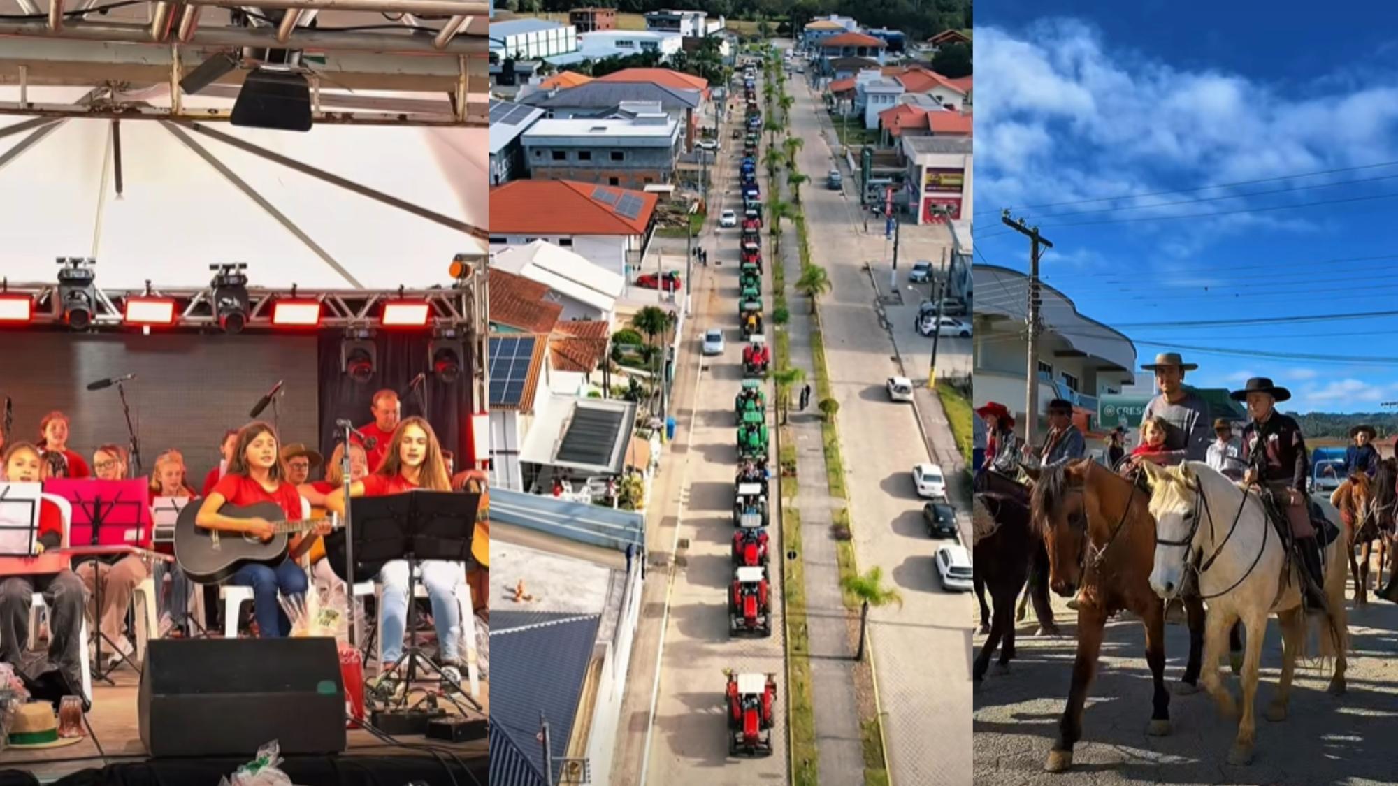 Leoberto Leal reúne grande público na Festa do Colono e do Motorista