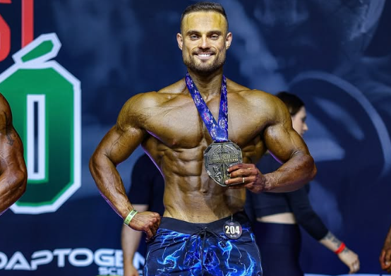 Fisiculturista de Ituporanga se prepara para competir no Sul-Brasileiro