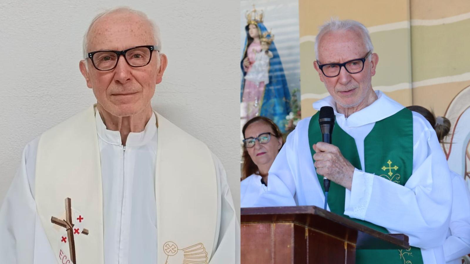 Frei José Führ é o Franciscano mais velho atuante da Matriz no ano do centenário da Ordem em Ituporanga