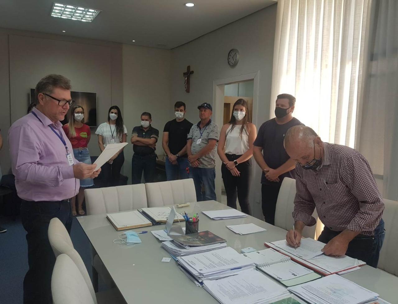 Geison Kurtz assume administração de Ituporanga