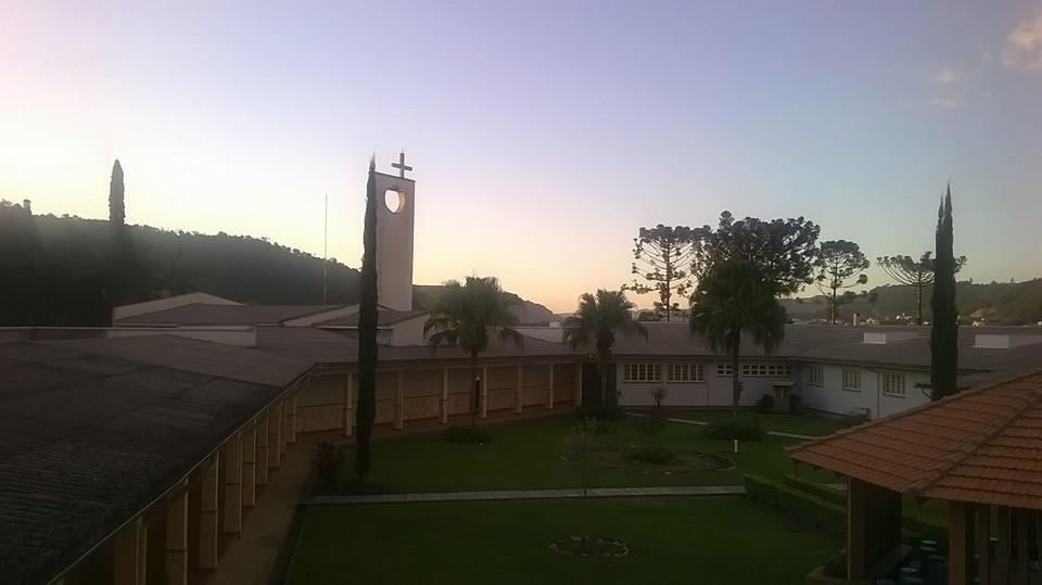 Ginásio do Seminário de Ituporanga é utilizado para aulas de esportes feitas pela prefeitura