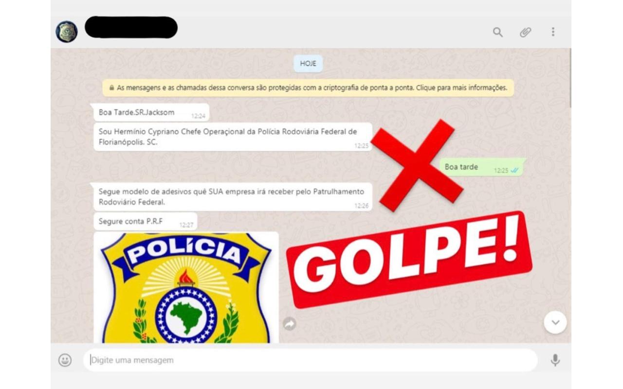 Golpe: Polícia Rodoviária Federal não vende adesivo e não pede dinheiro