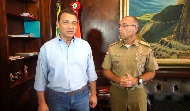 Governador anuncia concurso para a Polícia Militar e prorrogação da Operação Veraneio