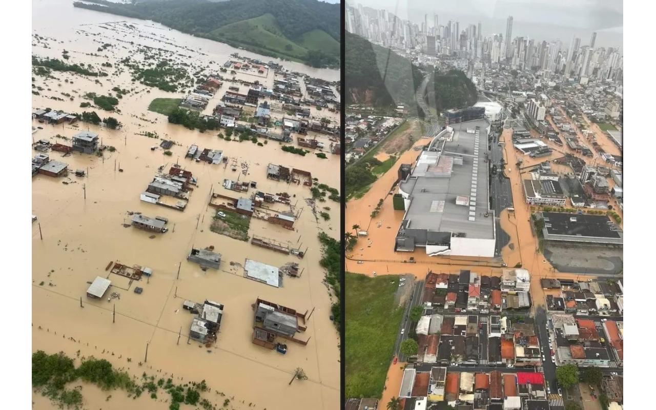 Governador Carlos Moisés cancela agenda em Agrolândia na tarde desta terça (20) devido as inundações no estado
